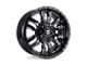 Fuel Wheels Sledge Gloss Black Milled 6-Lug Wheel; 22x12; -45mm Offset (03-09 4Runner)