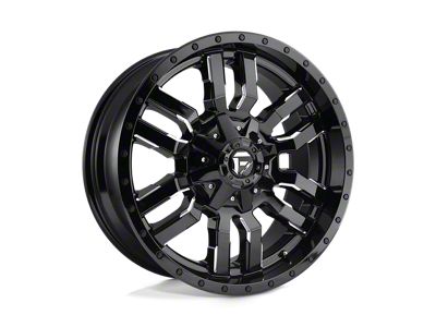 Fuel Wheels Sledge Gloss Black Milled 6-Lug Wheel; 26x14; -75mm Offset (03-09 4Runner)