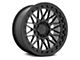 Fuel Wheels Trigger Matte Black 6-Lug Wheel; 17x9; 1mm Offset (03-09 4Runner)