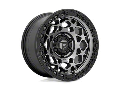 Fuel Wheels Unit Gunmetal with Matte Black Ring 6-Lug Wheel; 17x9; 1mm Offset (03-09 4Runner)