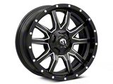 Fuel Wheels Vandal Gloss Black Milled 6-Lug Wheel; 20x9; 1mm Offset (03-09 4Runner)