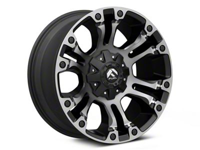 Fuel Wheels Vapor Matte Black with Gray Tint 6-Lug Wheel; 17x9; 1mm Offset (03-09 4Runner)