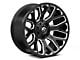 Fuel Wheels Warrior Gloss Black Milled 6-Lug Wheel; 20x9; 20mm Offset (03-09 4Runner)