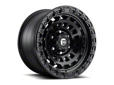 Fuel Wheels Zephyr Matte Black 6-Lug Wheel; 17x9; -12mm Offset (03-09 4Runner)