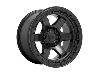 Fuel Wheels Block Matte Black 6-Lug Wheel; 18x9; 20mm Offset (03-09 4Runner)