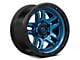 Fuel Wheels Ammo Gloss Blue with Black Bead Ring 6-Lug Wheel; 20x10; -18mm Offset (04-15 Titan)