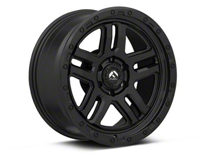 Fuel Wheels Ammo Matte Black 6-Lug Wheel; 18x9; 1mm Offset (04-15 Titan)