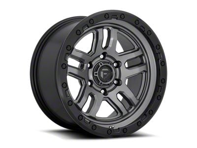 Fuel Wheels Ammo Matte Gunmetal with Black Lip 6-Lug Wheel; 20x9; 20mm Offset (04-15 Titan)