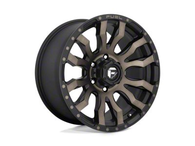 Fuel Wheels Blitz Matte Black Double Dark Tint 6-Lug Wheel; 22x12; -44mm Offset (04-15 Titan)