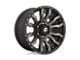 Fuel Wheels Blitz Matte Black Double Dark Tint 6-Lug Wheel; 22x12; -44mm Offset (04-15 Titan)