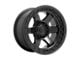 Fuel Wheels Block Matte Black 6-Lug Wheel; 18x9; 20mm Offset (04-15 Titan)