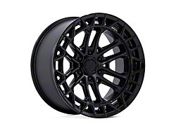 Fuel Wheels Celsius Matte Black with Gloss Black Lip 6-Lug Wheel; 20x9; 20mm Offset (04-15 Titan)