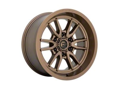 Fuel Wheels Clash Bronze 6-Lug Wheel; 18x9; -12mm Offset (04-15 Titan)