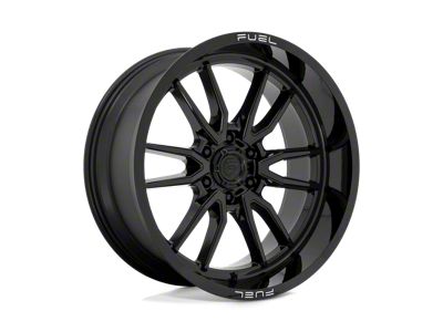 Fuel Wheels Clash Gloss Black 6-Lug Wheel; 22x10; -18mm Offset (04-15 Titan)