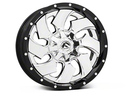 Fuel Wheels Cleaver Chrome 6-Lug Wheel; 20x9; 1mm Offset (04-15 Titan)