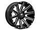 Fuel Wheels Contra Gloss Black Milled 6-Lug Wheel; 22x10; -19mm Offset (04-15 Titan)