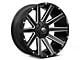 Fuel Wheels Contra Matte Black Milled 6-Lug Wheel; 20x9; 19mm Offset (04-15 Titan)