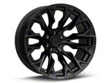 Fuel Wheels Flame Blackout 6-Lug Wheel; 20x10; -18mm Offset (04-15 Titan)