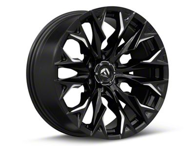 Fuel Wheels Flame Gloss Black Milled 6-Lug Wheel; 20x9; 20mm Offset (04-15 Titan)