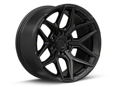 Fuel Wheels Flux Blackout 6-Lug Wheel; 22x9.5; 20mm Offset (04-15 Titan)