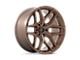 Fuel Wheels Flux Platinum Bronze 6-Lug Wheel; 22x12; -44mm Offset (04-15 Titan)