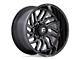 Fuel Wheels Hurricane Gloss Black Milled 6-Lug Wheel; 20x9; 20mm Offset (04-15 Titan)