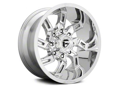 Fuel Wheels Lockdown Chrome 6-Lug Wheel; 20x10; -18mm Offset (04-15 Titan)