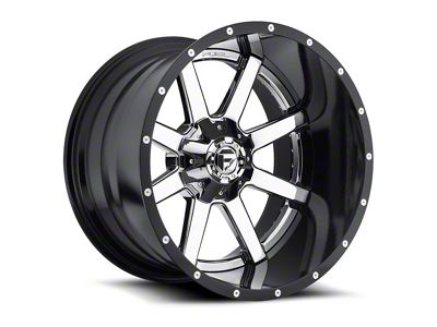 Fuel Wheels Maverick 2-Piece Chrome 6-Lug Wheel; 20x12; -44mm Offset (04-15 Titan)