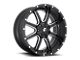 Fuel Wheels Maverick Matte Black Milled 6-Lug Wheel; 20x10; -18mm Offset (04-15 Titan)