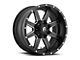 Fuel Wheels Maverick Matte Black Milled 6-Lug Wheel; 22x10; 10mm Offset (04-15 Titan)