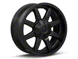 Fuel Wheels Maverick Satin Black 6-Lug Wheel; 20x9; 19mm Offset (04-15 Titan)