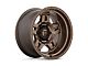 Fuel Wheels Oxide Matte Bronze 6-Lug Wheel; 18x9; -12mm Offset (04-15 Titan)