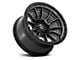 Fuel Wheels Piston Matte Gunmetal with Gloss Black Lip 6-Lug Wheel; 20x9; 1mm Offset (04-15 Titan)