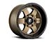 Fuel Wheels Podium Matte Bronze 6-Lug Wheel; 20x9; 20mm Offset (04-15 Titan)