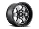 Fuel Wheels Podium Matte Gunmetal 6-Lug Wheel; 20x9; 1mm Offset (04-15 Titan)