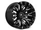 Fuel Wheels Quake Gloss Black Milled 6-Lug Wheel; 20x10; -18mm Offset (04-15 Titan)