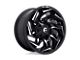 Fuel Wheels Reaction Gloss Black Milled 6-Lug Wheel; 22x10; -18mm Offset (04-15 Titan)