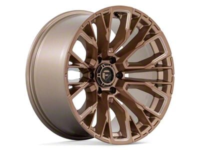 Fuel Wheels Rebar Platinum Bronze Milled 6-Lug Wheel; 20x10; -18mm Offset (04-15 Titan)