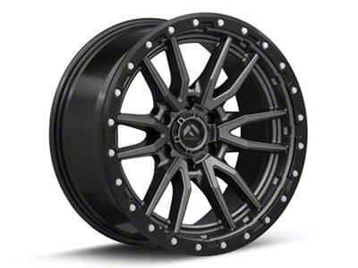 Fuel Wheels Rebel Matte Gunmetal 6-Lug Wheel; 18x9; 20mm Offset (04-15 Titan)