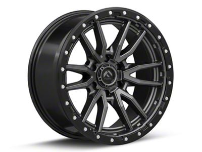 Fuel Wheels Rebel Matte Gunmetal 6-Lug Wheel; 20x9; 20mm Offset (04-15 Titan)