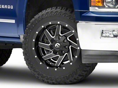 Fuel Wheels Renegade Matte Black Milled 6-Lug Wheel; 20x10; -18mm Offset (04-15 Titan)