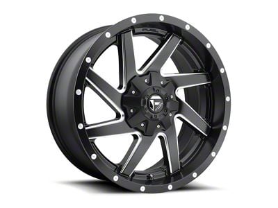 Fuel Wheels Renegade Matte Black Milled 6-Lug Wheel; 20x9; 20mm Offset (04-15 Titan)