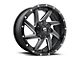 Fuel Wheels Renegade Matte Black Milled 6-Lug Wheel; 20x9; 20mm Offset (04-15 Titan)