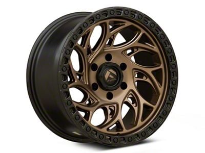 Fuel Wheels Runner OR Bronze with Black Ring 6-Lug Wheel; 18x9; -12mm Offset (04-15 Titan)