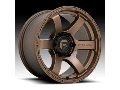 Fuel Wheels Rush Matte Bronze 6-Lug Wheel; 18x9; -12mm Offset (04-15 Titan)