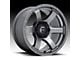 Fuel Wheels Rush Matte Gunmetal 6-Lug Wheel; 18x9; -12mm Offset (04-15 Titan)