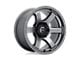 Fuel Wheels Rush Matte Gunmetal 6-Lug Wheel; 20x9; 1mm Offset (04-15 Titan)