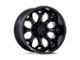 Fuel Wheels Scepter Blackout 6-Lug Wheel; 20x9; 1mm Offset (04-15 Titan)