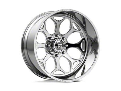 Fuel Wheels Scepter Polished Milled 6-Lug Wheel; 20x10; -18mm Offset (04-15 Titan)