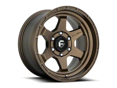 Fuel Wheels Shok Matte Bronze 6-Lug Wheel; 18x9; 1mm Offset (04-15 Titan)